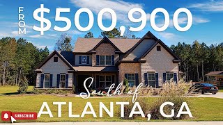INSIDE A SPACIOUS 5 BEDROOM HOUSE JUST SOUTH OF ATLANTA, GA | FROM $500,900 | MUST SEE!!