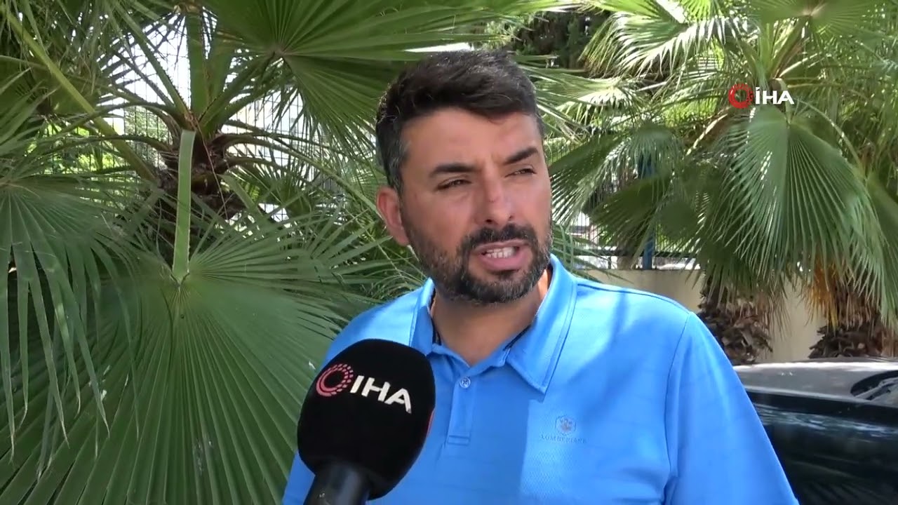 Mersin'de zıpkın avındaki dalgıç, köpek balığıyla karşılaştı