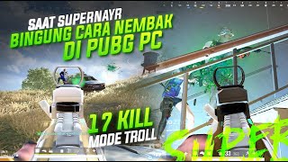 HOW TO SHOOT IN THIS GAME!!! 17 KILL TROLL MODE ON!! #pubg