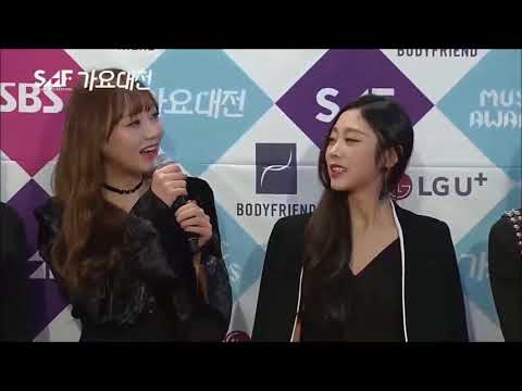 RED CARPET LOVELYZ & BTS