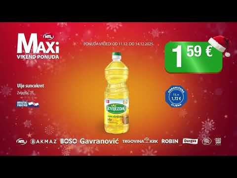 MAXI VIKEND PONUDA - 11. - 14.12.2025.