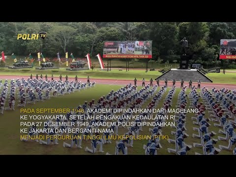 INFOGRAFIS HUT KE-60 AKADEMISI KEPOLISIAN RI