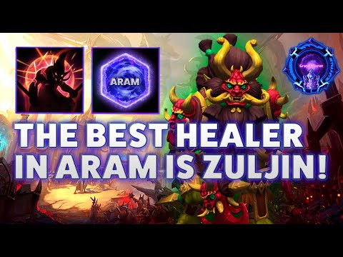 ARAM SILVER CITY - THE BEST HEALER IN ARAM IS ZULJIN!