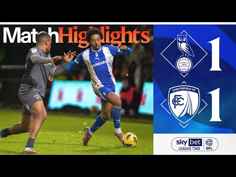 📺 HIGHLIGHTS - Latics 1-1 Chesterfield