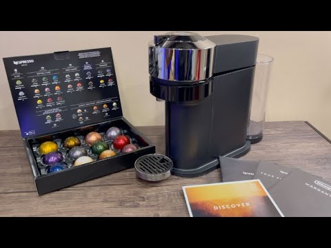 Nespresso Vertuo Next Deluxe Coffee and Espresso Machine by De'Longhi