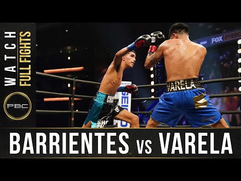 Barrientes vs Varela FULL FIGHT: October 3, 2020 | PBC on FS1