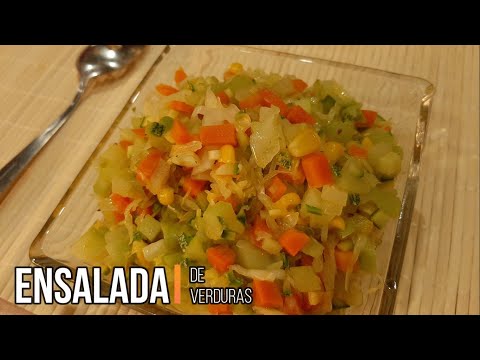 Como hacer ensalada de verduras