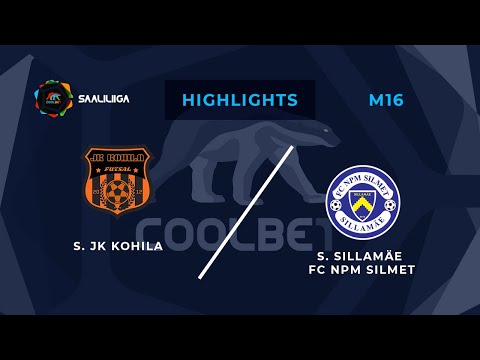 JK Kohila - Npm Silmet FC Sillamäe. Coolbet Saaliliiga. MD 16. Highlights