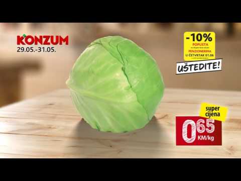 Konzumova Super akcija od ponedjeljka do srijede! 29.-31.05.2017.