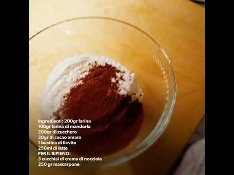 Torta senza uova senza burro al cacao delle magnasarache