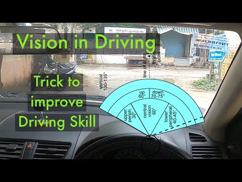 How to improve Car driving skill ? Vision - Eyes Use - அவ்வளவுதான் Driving!