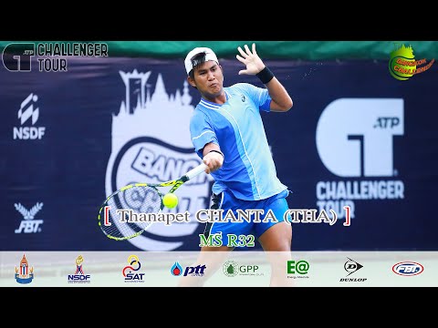 BANGKOK CHALLENGER 2024 MS R32 - Thanapet CHANTA (THA) vs Mackenzie MCDONALD (USA)