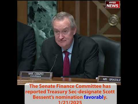 VA Sec: employees will SHOW UP TO WORK, my dog tags; Treasury Sec Bessent's nomination favorably
