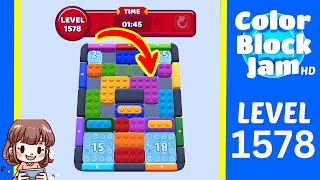 Solusi Level 1578 Color Block Jam