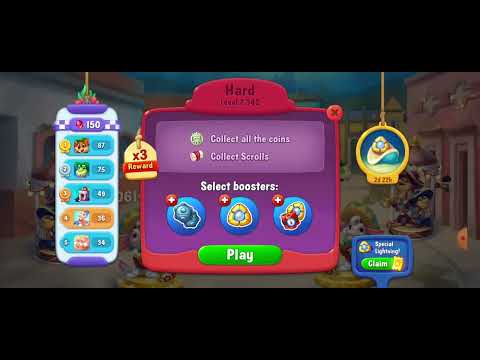 7341 7342  Unlocking New Level #fishdom #playrix #Pretty Aqua Fishdom  ♒️🐟🐠