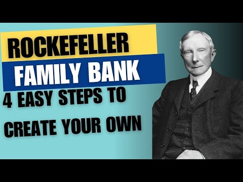 Rockefeller Family Bank - 4 Steps To Create Your Own