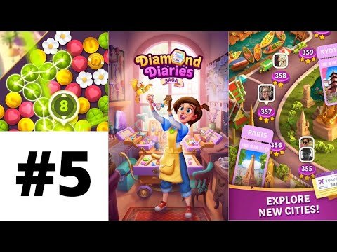 Diamond Diaries Saga levels - episode 5 - free download - walkthrough