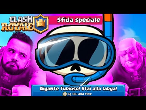 RICOMPENSA UNICA DA NON PERDERE con la Sfida del Gigante - CLASH ROYALE