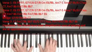 How to play Souvenir by Billy Joel