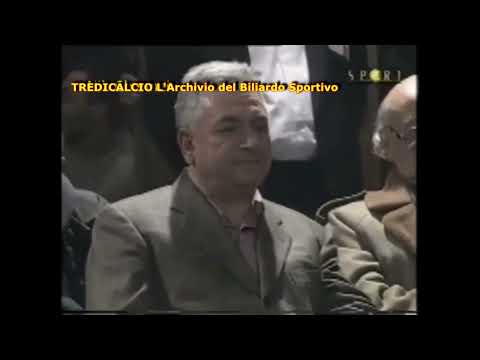 MAY vs. PAPINI FINAL 8TH ROUND 1ST ITALIAN BILLIARDS CHAMPIONSHIP 2000 LEGNANO @TREDICALCIO