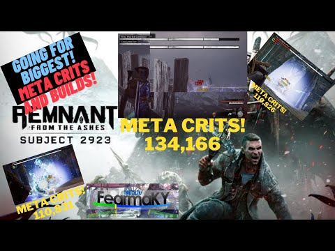 Remnant - Subject 2923 DLC -BIGGEST CRIT-1 SHOT BOSSES!!-Build and strategy Guide