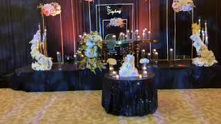 How To Style: Black Wedding Decor