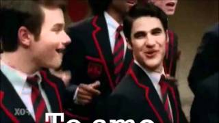 Silly Love Songs - the warblers (glee) en español Performance
