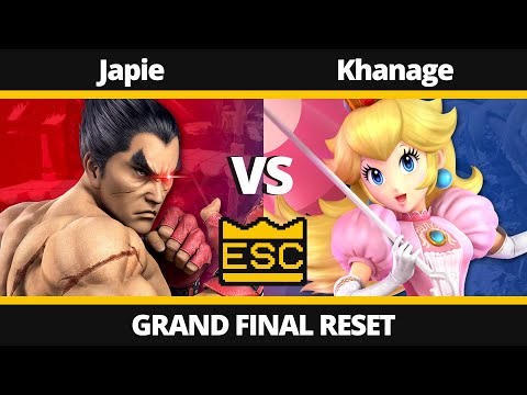 ESC 18 Grand Final Reset - Japie (Kazuya) Vs. Khanage (Peach) - SSBU Local Tournament