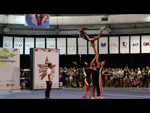 ACIC 2016 & CASNCC 2016 109 Group Stunt - Coed Elite Stars All Star INA [HD]