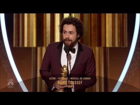 المصري رامي يوسف يفوز بجائزة الجولدن جلوب كأفضل ممثل كوميدي