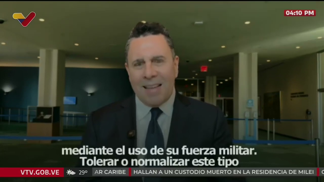 Venezuela denuncia en Consejo de Seguridad ONU el robo de barco con petróleo venezolano