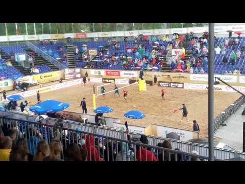 Grand Slam 2017 - 3rd place - Virgen/Ontiveros (MEX) - Plavins/Regza (LAT) 2:0