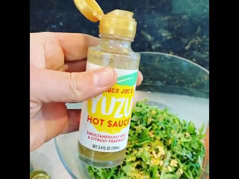 Quick recipe for a simple organic arugula salad you can make in 5 minutes