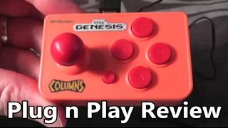 Sega Genesis Arcade Nano Columns Plug n Play Review - The No Swear Gamer Ep 309