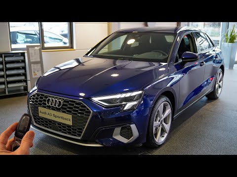 2021 Audi A3 Sportback advanced 35 TDI (150hp) - Sound & Visual Review!