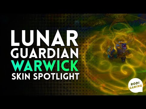 LUNAR GUARDIAN WARWICK SKIN SPOTLIGHT - LEAGUE OF LEGENDS