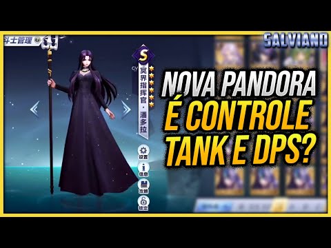 FINALMENTE SAIU!!! NOVA PANDORA DPS, CONTROLE E TANK! / Saint Seiya: Awakening.