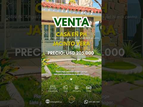 Video de YouTube - Casa en Venta de 2 dormitorios con  Garage en Jacinto Vera, Montevideo