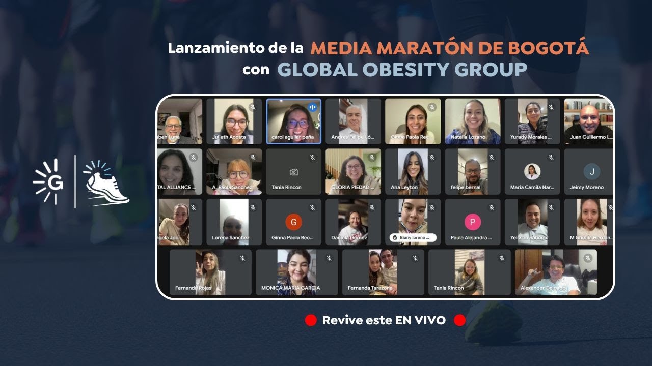 🔴 EN VIVO | Lanzamiento oficial de Global Obesity en la MEDIA MARATÓN DE BOGOTÁ 2025 🔴