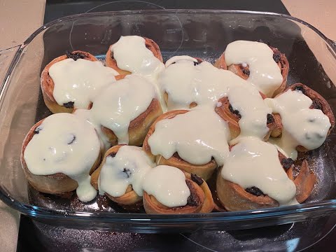 Sourdough Cinnamon Raisin Sweet Rolls