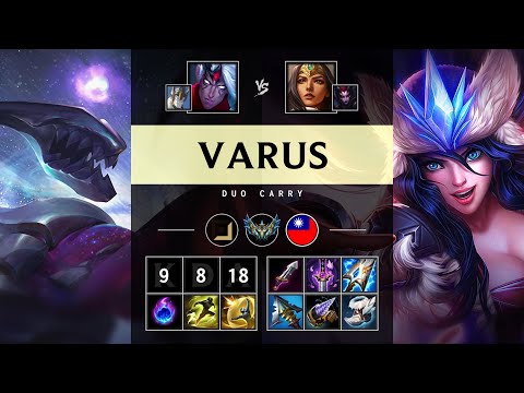 Varus ADC vs Sivir - TW Challenger Patch 25.14