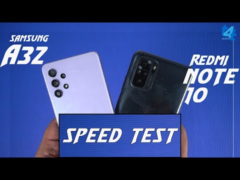 Samsung Galaxy A32 VS Redmi Note 10 Speed Test & Camera Comparisons | SHooCking Results