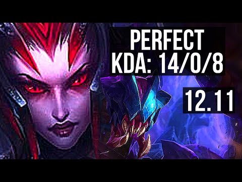 ELISE vs REK'SAI (JNG) | 14/0/8, 68% winrate, Legendary | EUW Grandmaster | 12.11