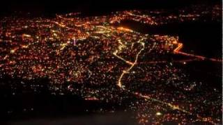 Amazing Cebu City Lights at Night via Cebu Pacific [New 7 Wonders Cities]
