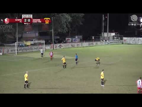 NPL QLD 2014 Round 23 - Olympic FC vs Sunshine Coast Fire Highlights