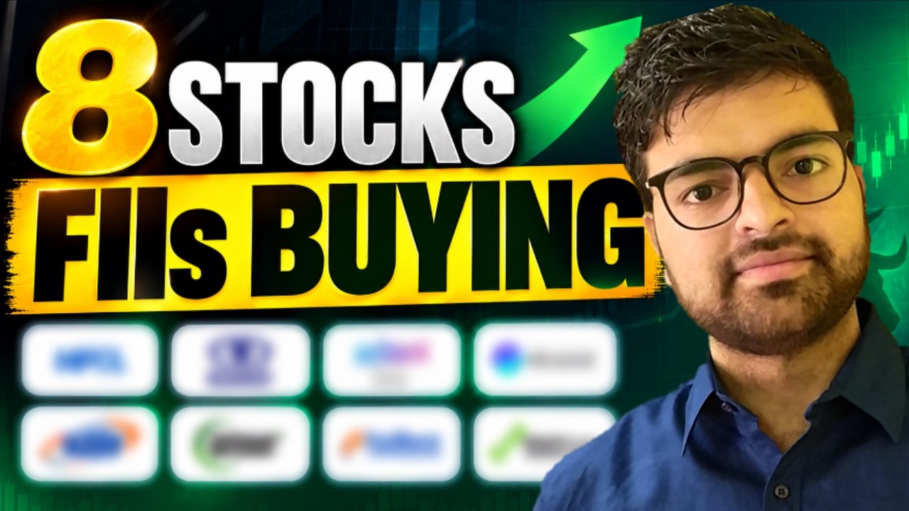 FIIs Were Selling India… But They Bought These 8 Stocks | Investaru