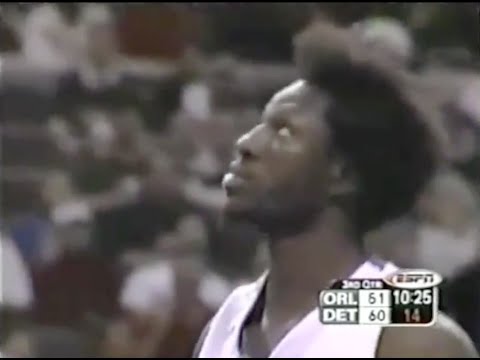 Ben Wallace Defense vs Magic - 2003 1st Rd Game 7