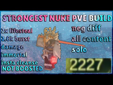 Rune Slayer: Strongest PVE Build (2.7K DMG+IMMORTAL HYPERARMOR SUSTAIN)(only slightly nerfed now)