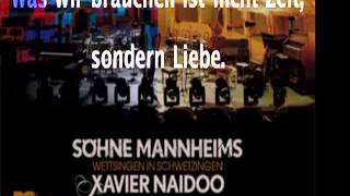 Geh davon aus Söhne Mannheims MTV Unplugged Lyrics Karaoke