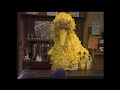 Sesame Street 0748 Street Scenes The Cookie Touch Big Bird Serves Grover